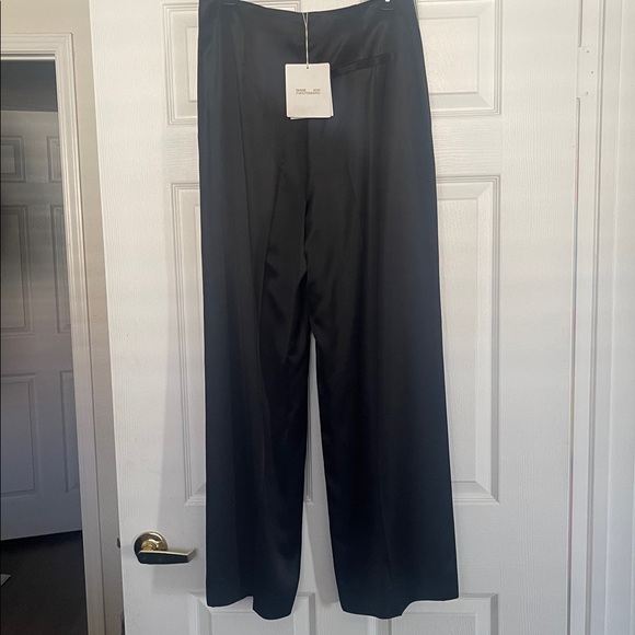 Diane Von Furstenberg Classic Black Trousers - Picture 2 of 3